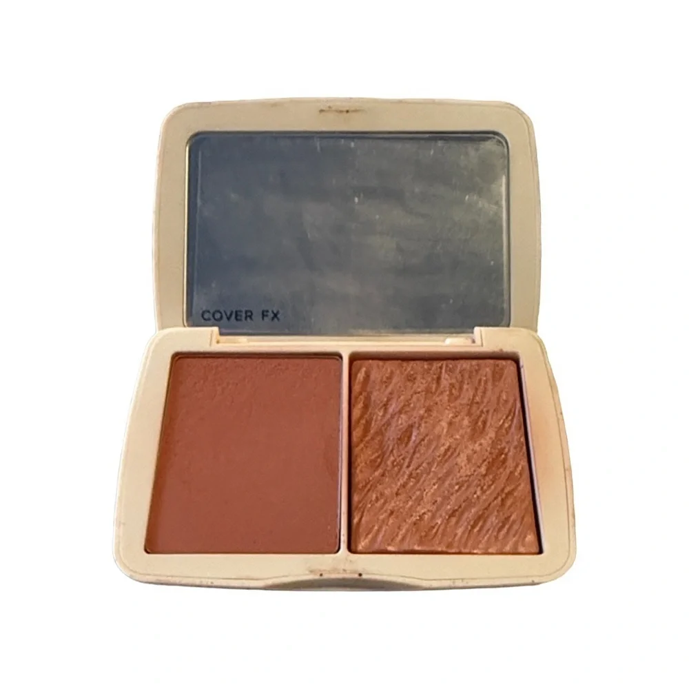 COVER FX monochromatic blush duo - warm honey